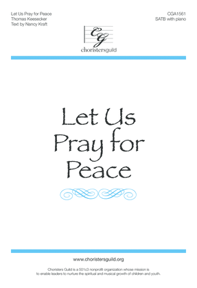 Book cover for Let Us Pray for Peace