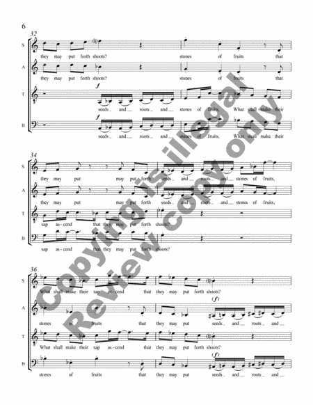 An October Garden (Choral Score) image number null