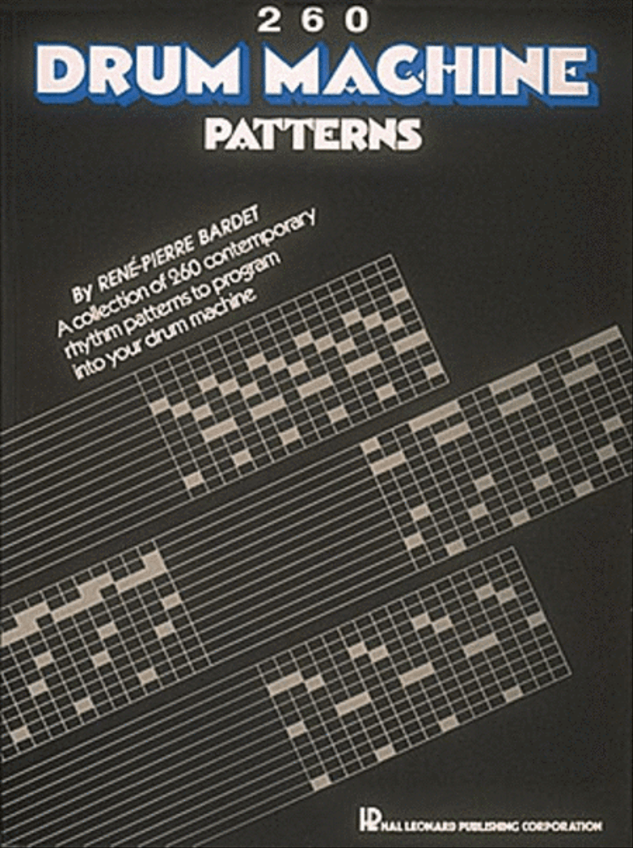 260 Drum Machine Patterns Percussion scores gallery preview page 1