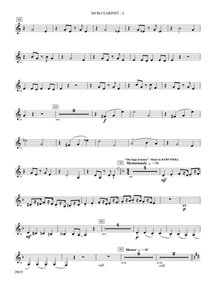 A Tribute to Kurt Weill: 3rd B-flat Clarinet
