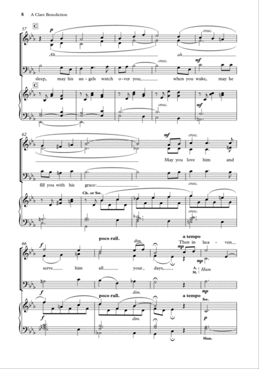 John Rutter Anthems for SA Men SA scores gallery preview page 6