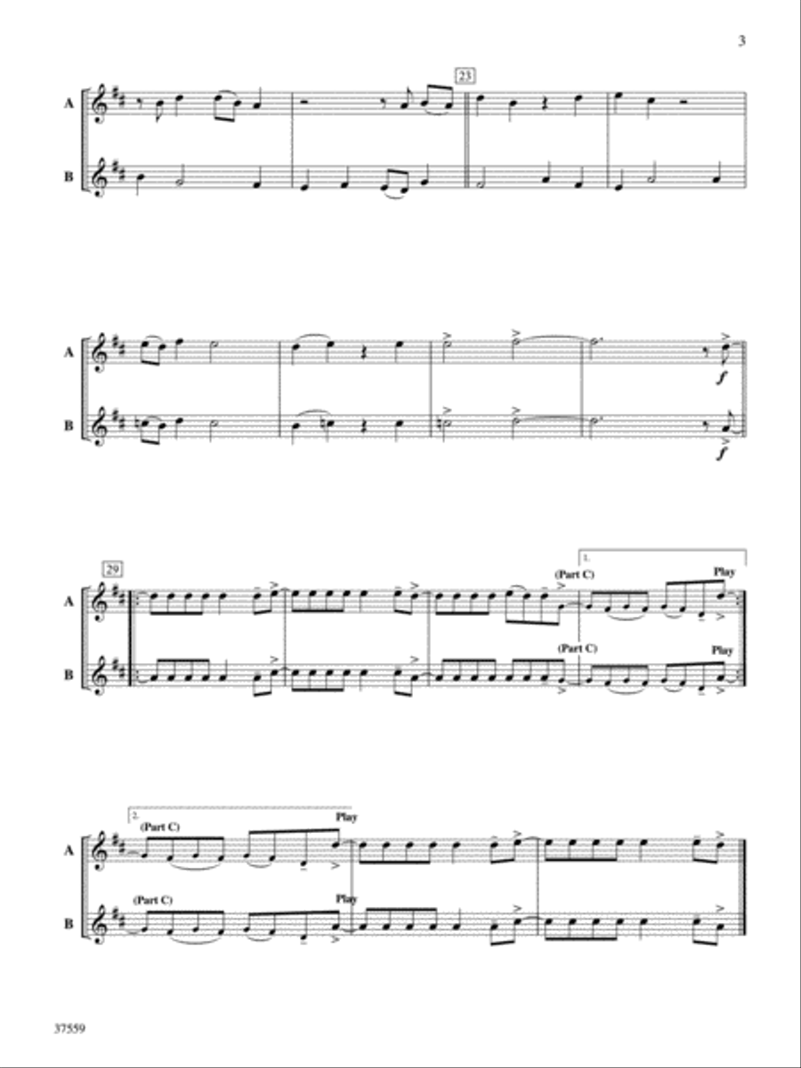 U.Play.Plus More Pops -- Melody Plus Harmony Clarinet Solo scores gallery preview page 4