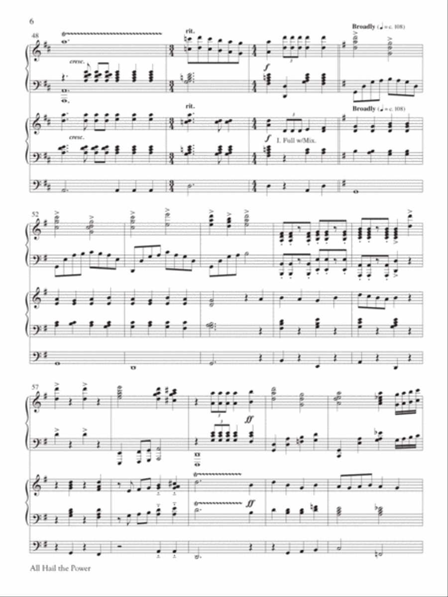 Festive Hymn Settings for Piano and Organ (2 books needed) Organ scores gallery preview page 7
