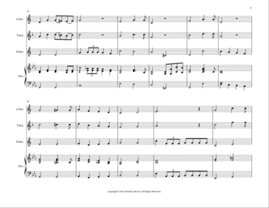 O Canada! O Canada! Small Ensemble scores gallery preview page 3
