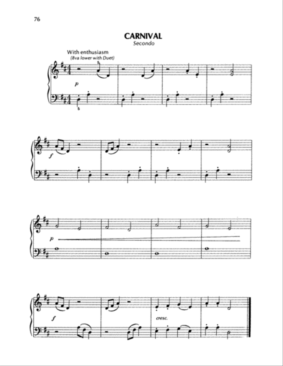 Progressive Class Piano Easy Piano scores gallery preview page 8