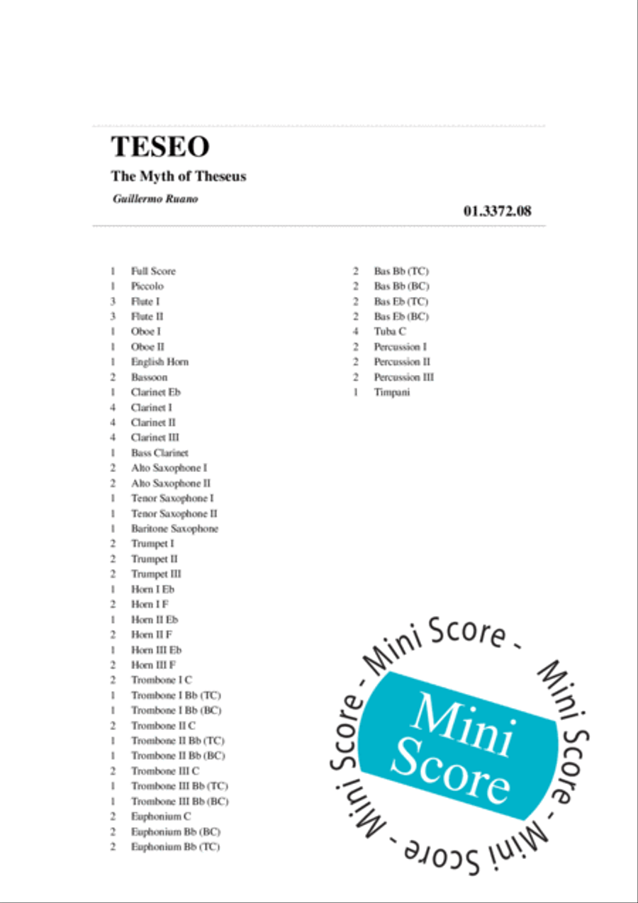 TESEO Concert Band scores gallery preview page 4