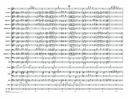 Baby, Won't You Please Come Home - Conductor Score (Full Score)