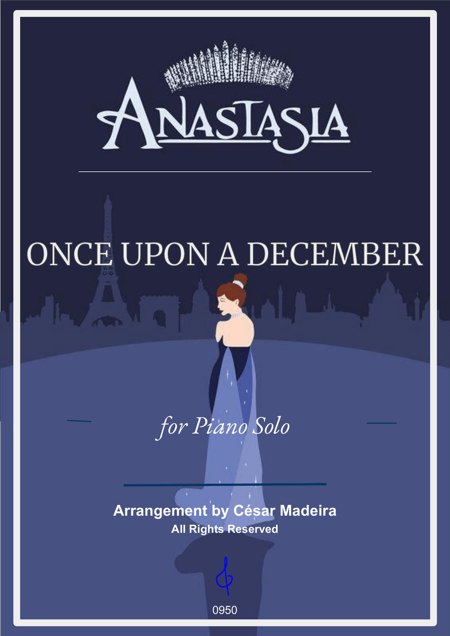 Once Upon A December Piano Solo scores gallery preview page 1