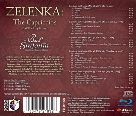 Zelenka: the Capriccios