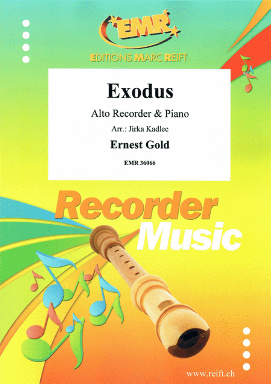 Exodus Exodus Alto Recorder scores gallery preview page 1
