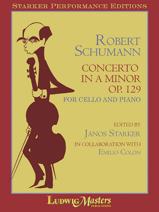 Book cover for Concerto in A minor, Op. 129