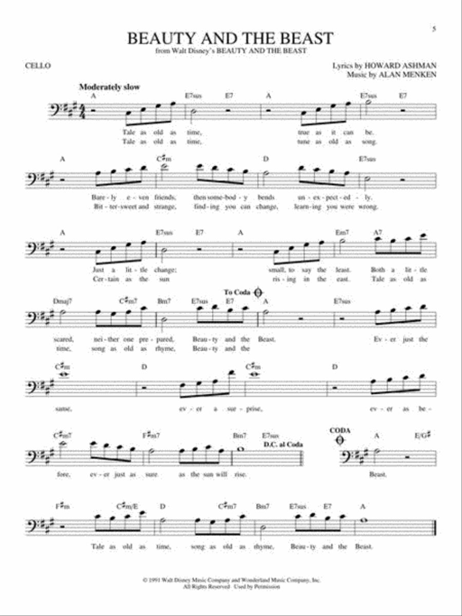 Easy Pop Melodies Easy Pop Melodies Cello scores gallery preview page 5