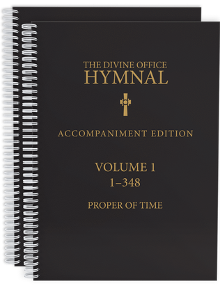 Book cover for The Divine Office Hymnal - Accompaniment edition
