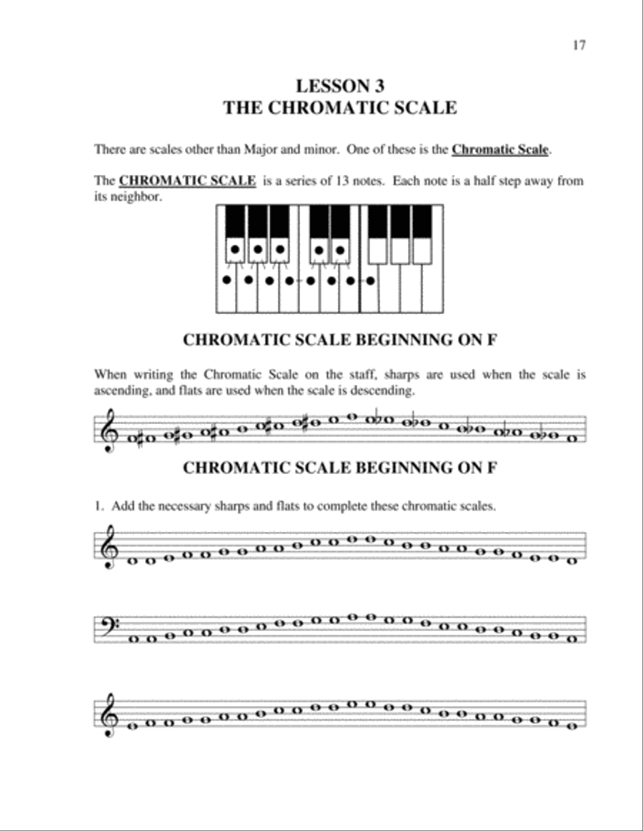 Basics of Keyboard Theory: Level V (intermediate)