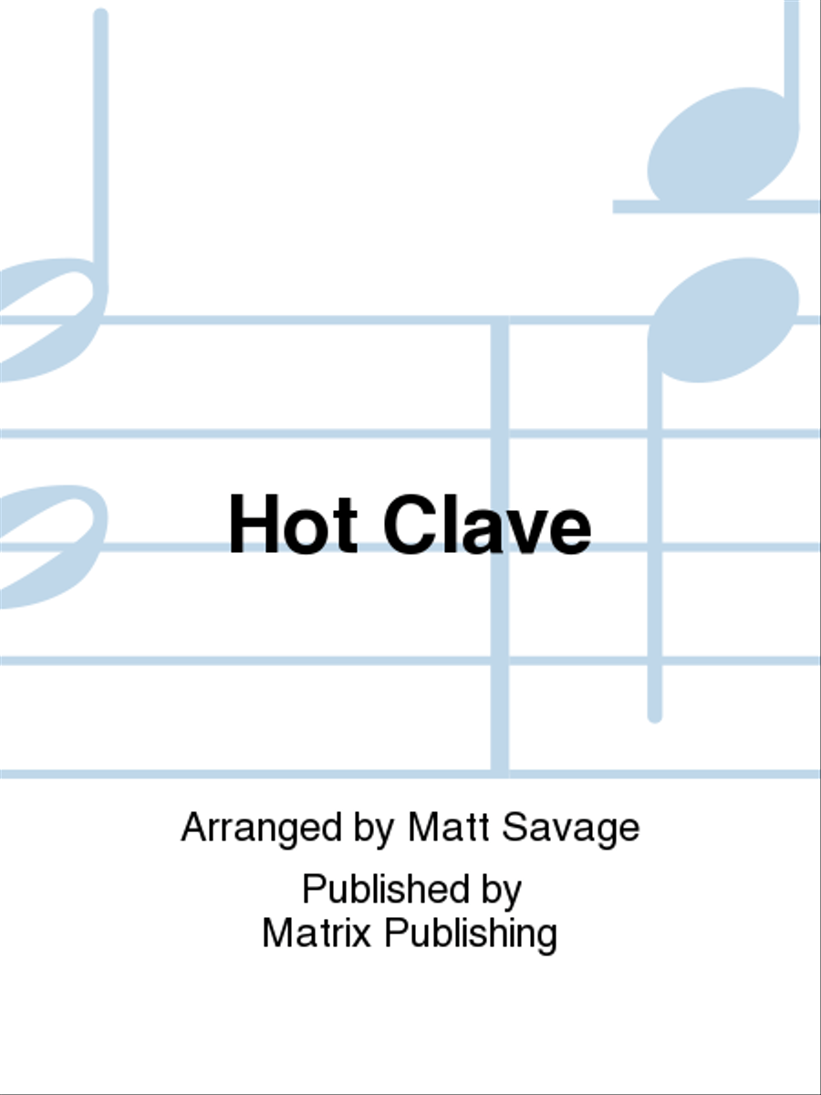 Hot Clave Marching Band scores gallery preview page 1