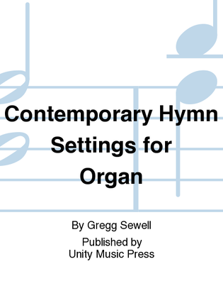 Book cover for Contemporary Hymn Settings for Organ