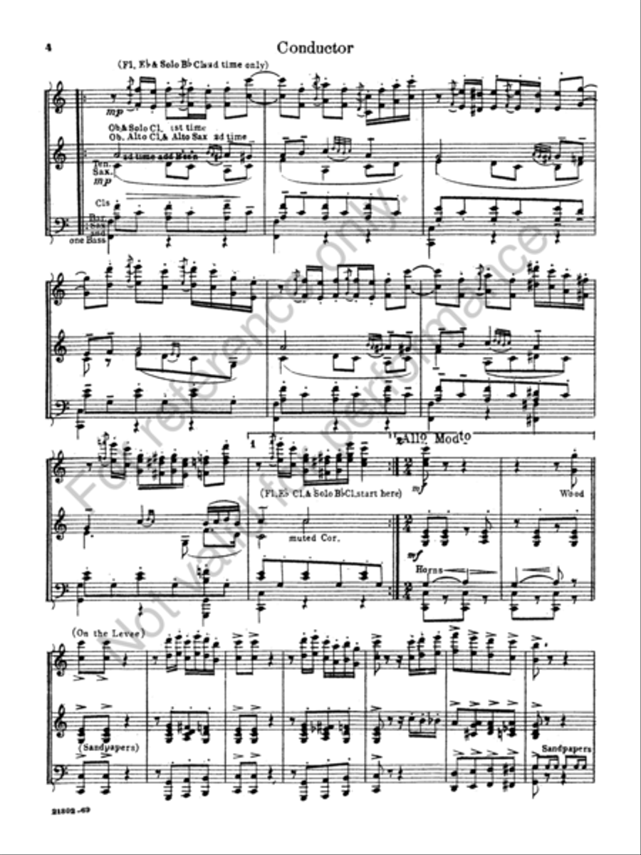 The Evolution of Yankee Doodle Concert Band scores gallery preview page 5