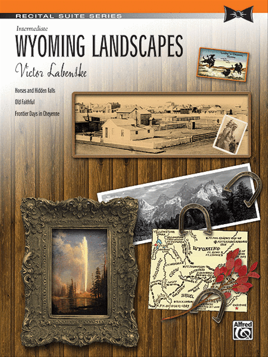 Wyoming Landscapes Piano Solo scores gallery preview page 1