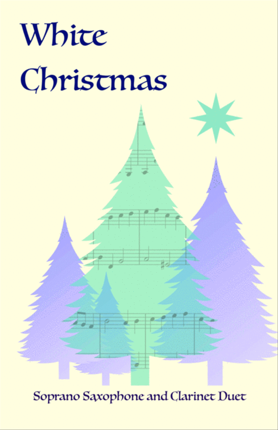 White Christmas Woodwind Duet scores gallery preview page 1