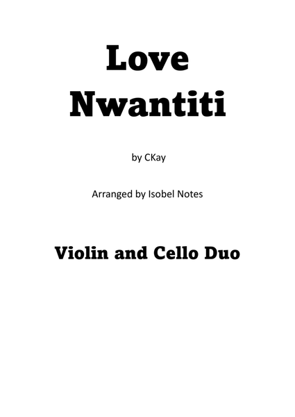 Love Nwantiti (ah Ah Ah) image number null