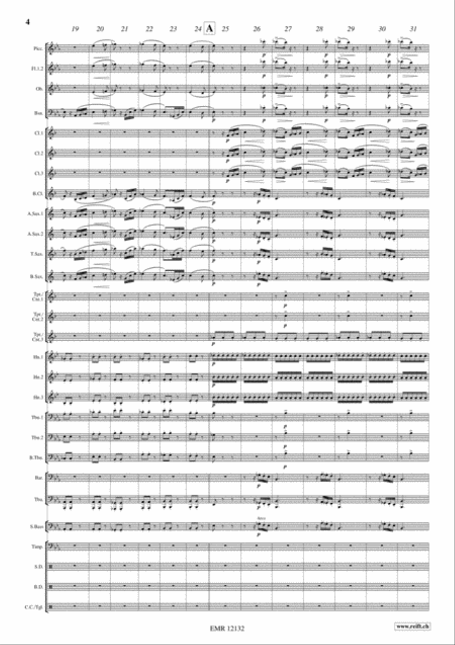 La Forza del Destino La Forza del Destino Concert Band scores gallery preview page 4