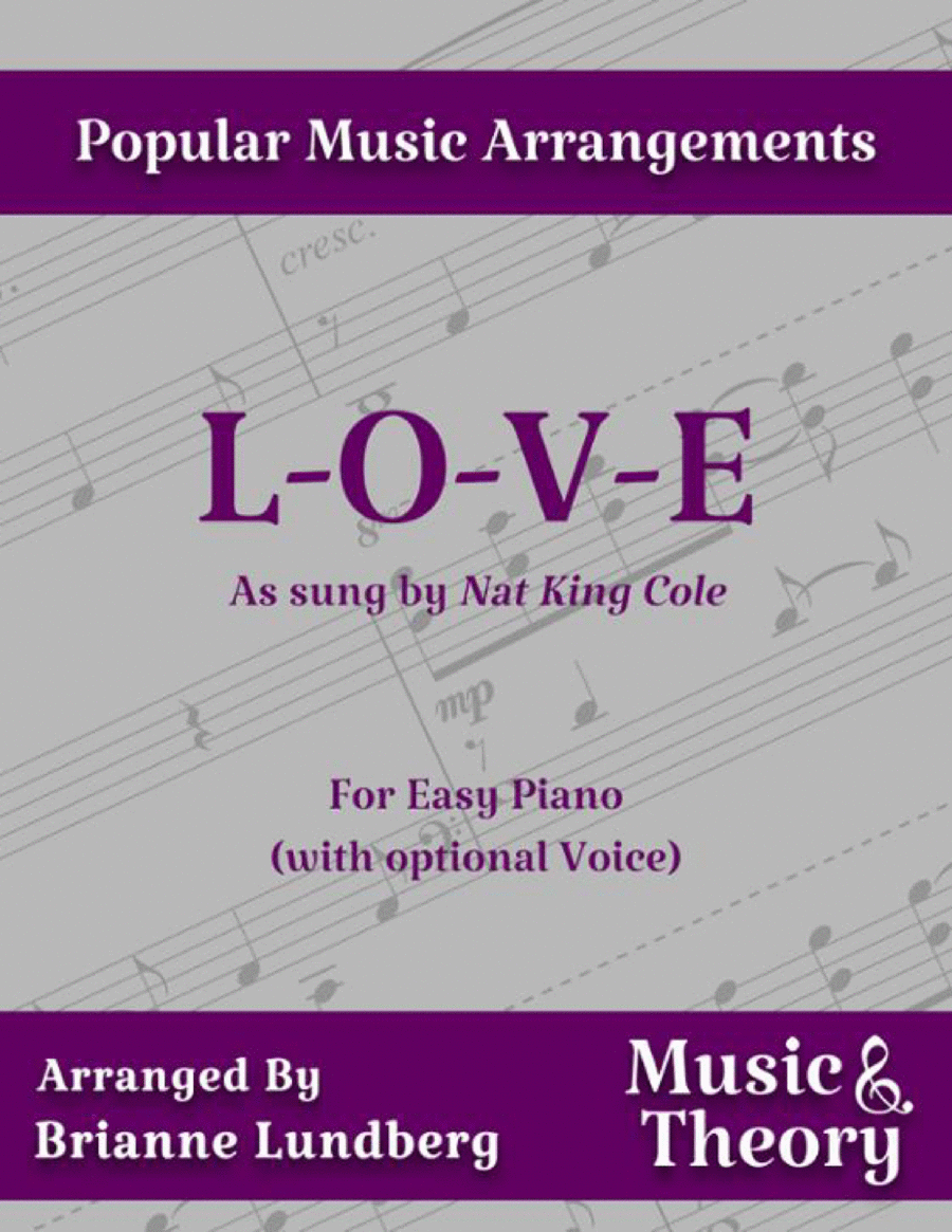 L-o-v-e Voice scores gallery preview page 1