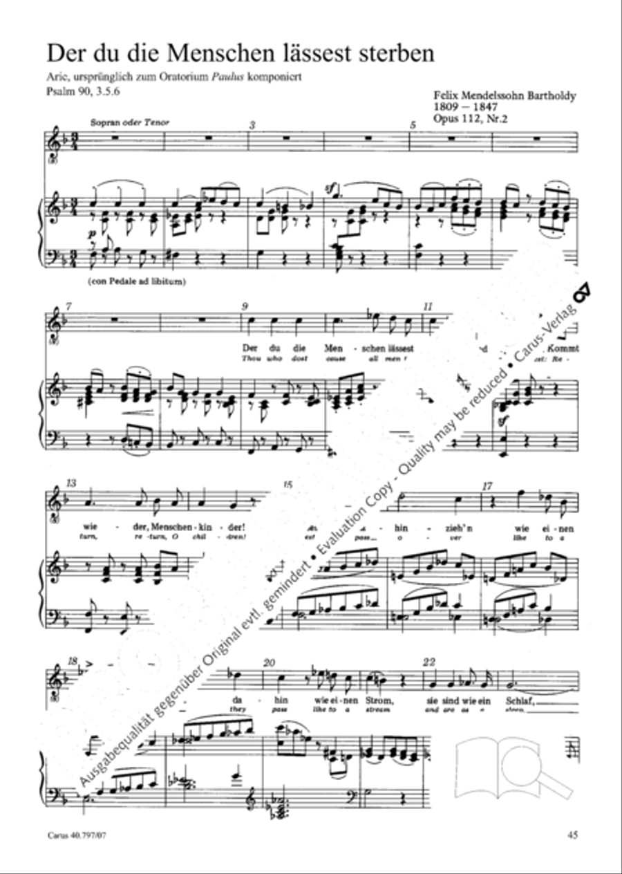 Ave maris stella (Ave maris stella (Ave, Stern der Meere)) Flute scores gallery preview page 46