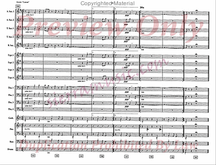 Loose Big Band scores gallery preview page 21