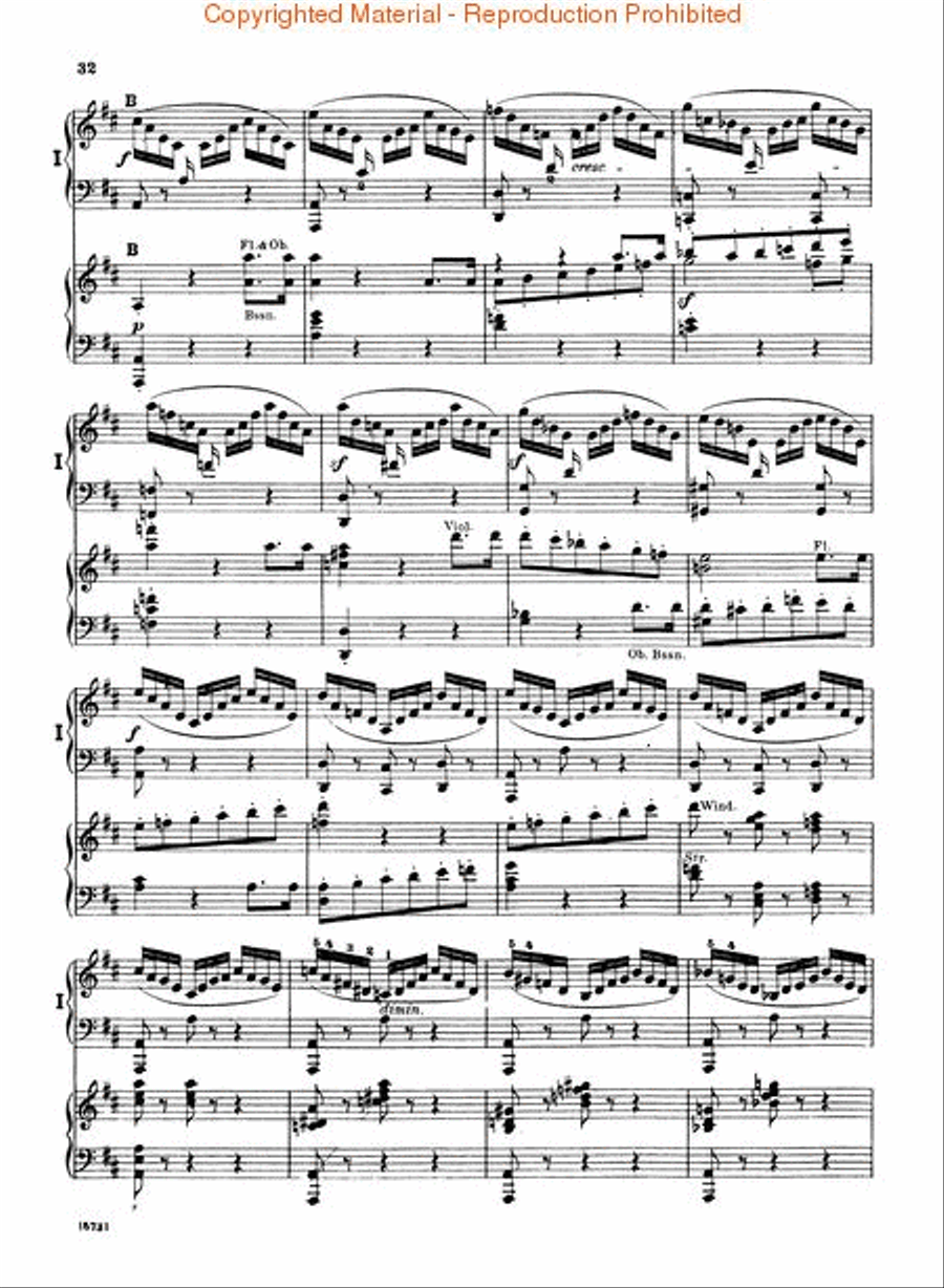Concerto No. 2 in D Minor, Op. 40 Piano scores gallery preview page 4