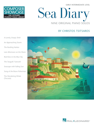 Book cover for Sea Diary – Nine Original Piano Solos