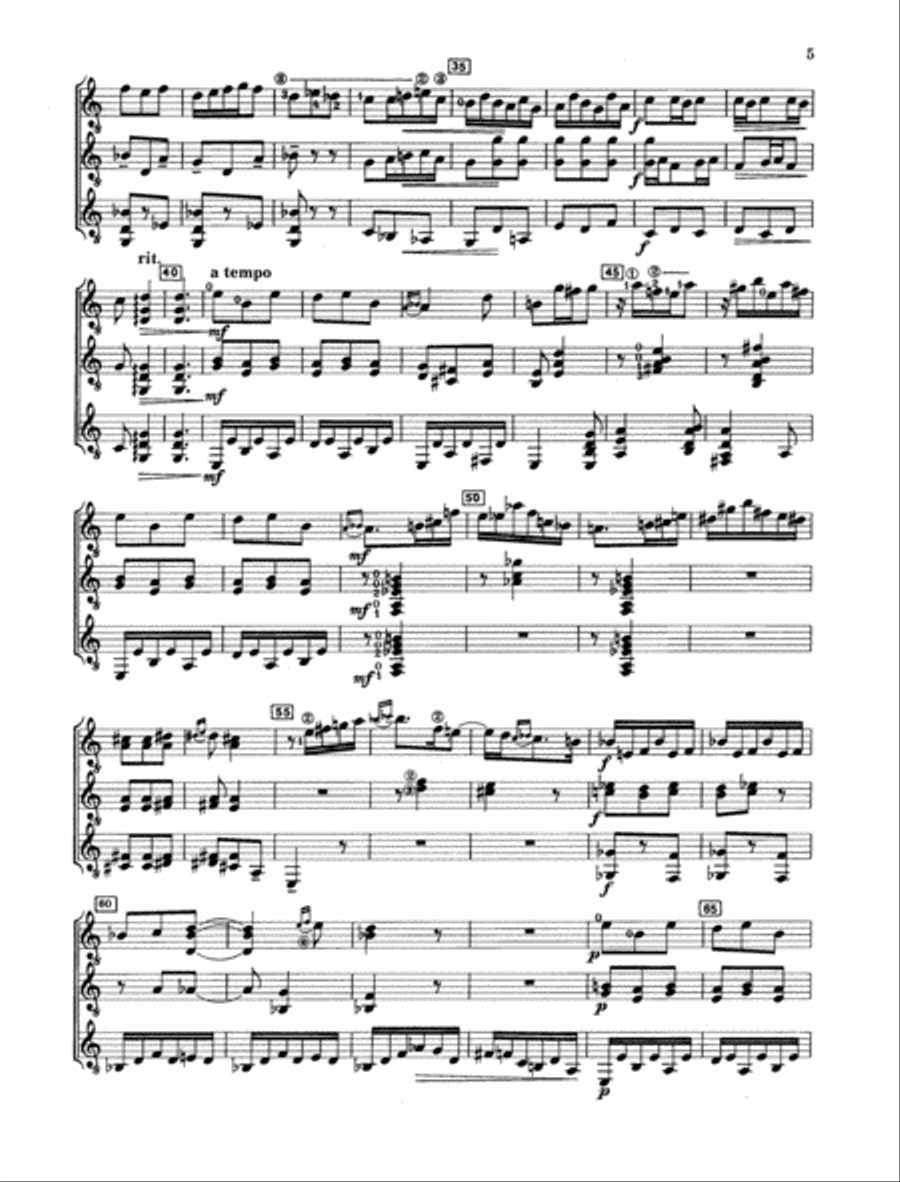 Rondo Guitar Ensemble scores gallery preview page 2