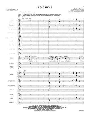 A Musical (from the musical Something Rotten!): Score