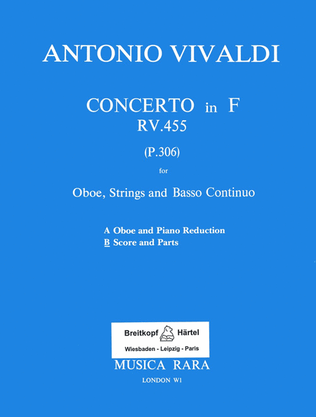 Concerto in F major RV 455