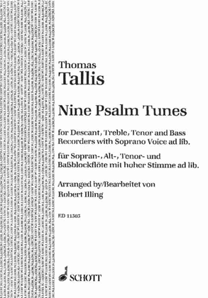 Nine Psalm Tunes