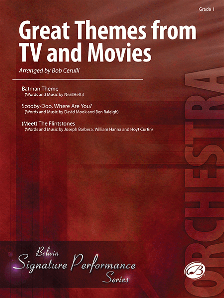 Great Themes from TV and Movies String Orchestra scores gallery preview page 1