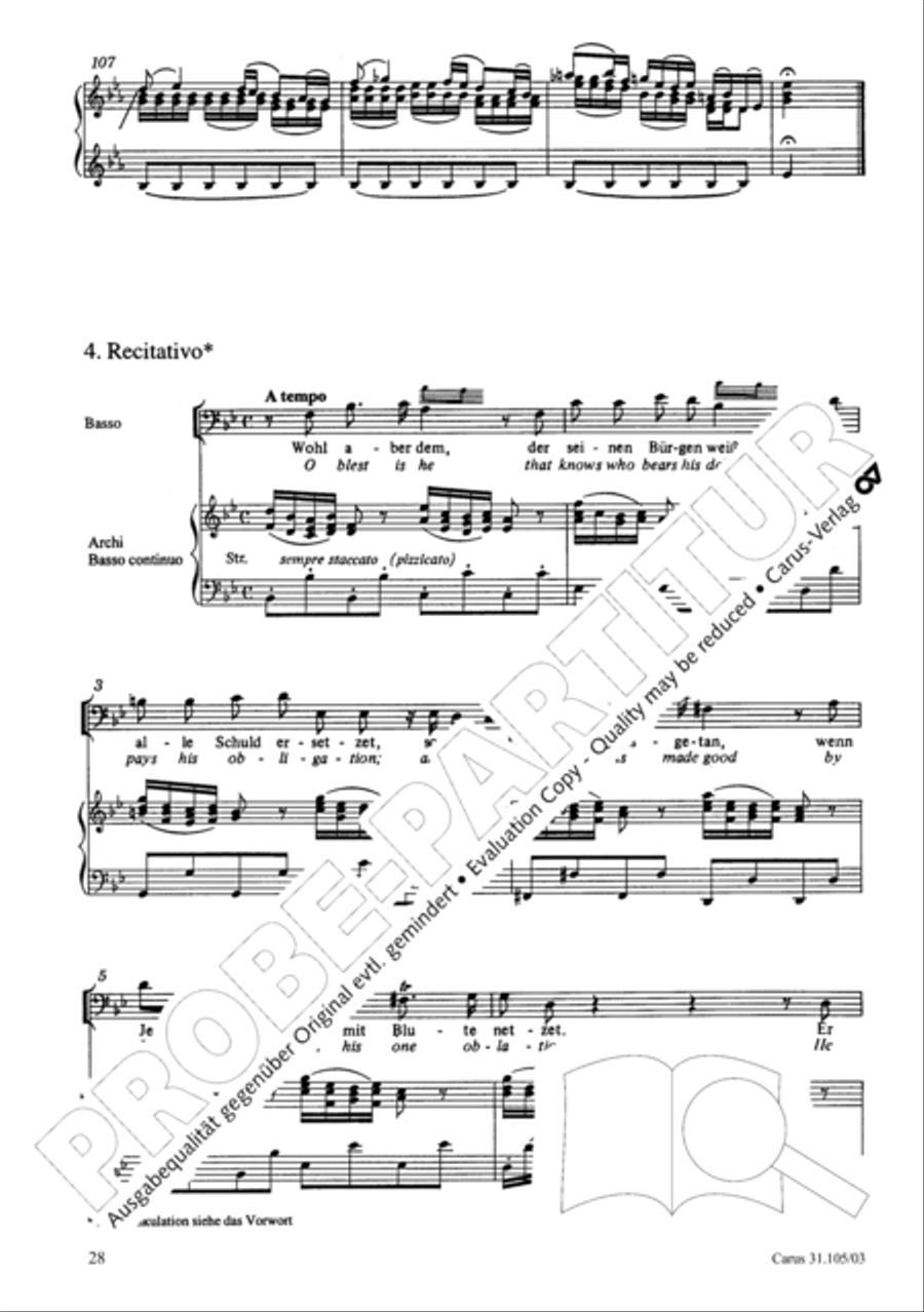 Lord, be not too quick to judge thy servant 4-Part scores gallery preview page 29