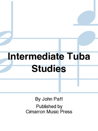 Book cover for Intermediate Tuba Studies