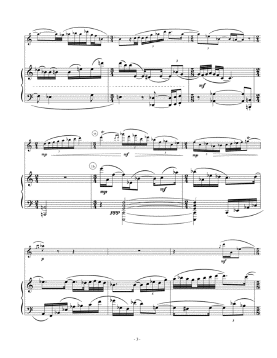 Soliloquy and Rondo Soliloquy and Rondo Flute Solo scores gallery preview page 3