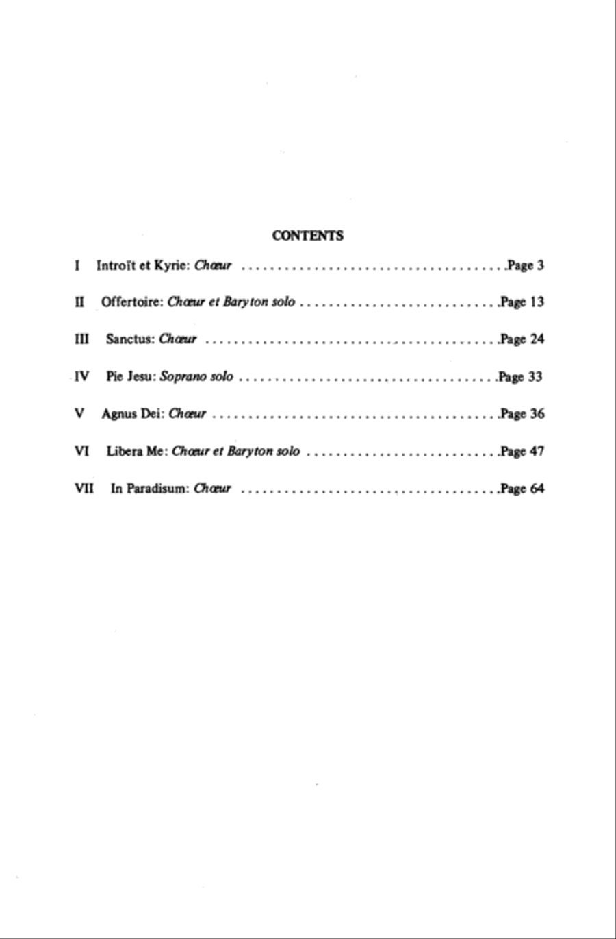 Requiem, Op. 48 Requiem, Op. 48 4-Part scores gallery preview page 3