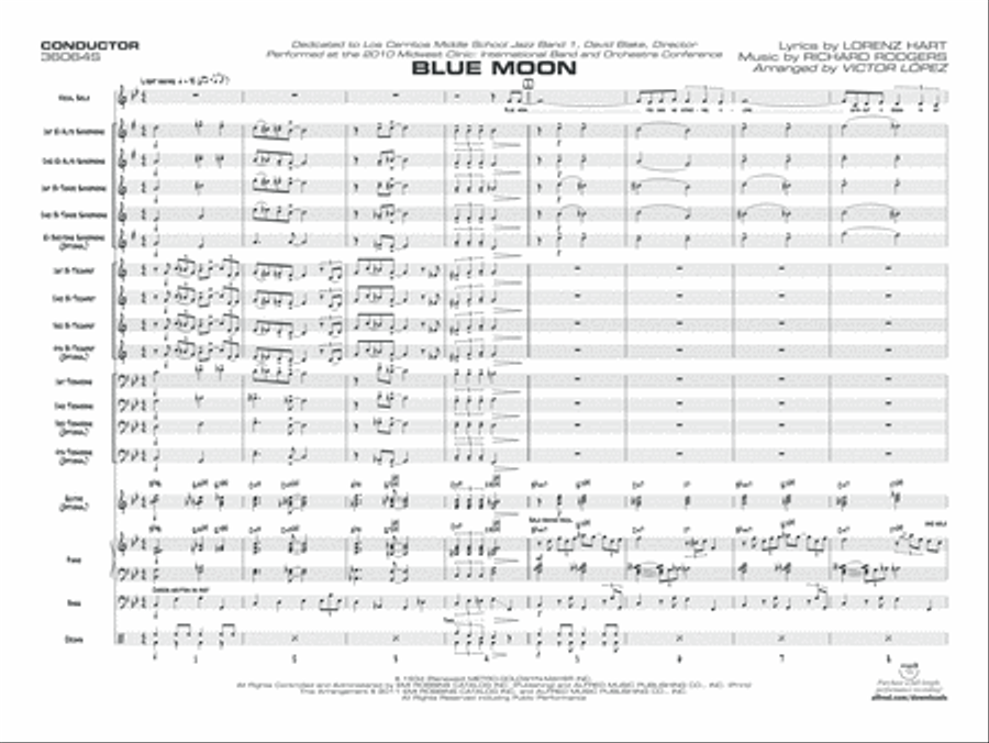 Blue Moon Jazz Ensemble scores gallery preview page 2