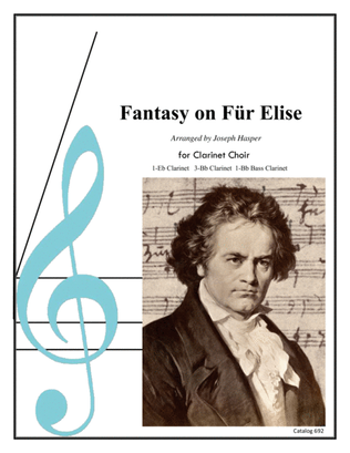 Fantasy on Für Elise (Clarinet Choir)