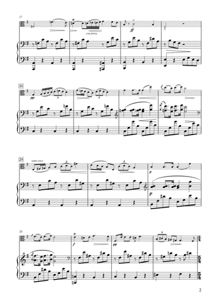 Nocturne in E Minor Op. Poth for Viola & Piano image number null