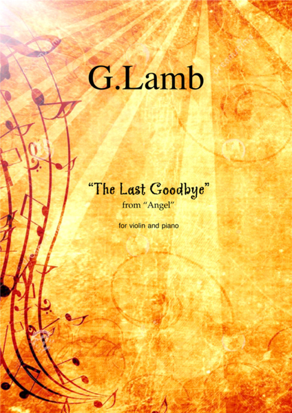 The Last Goodbye by Gary Lamb for violin and piano