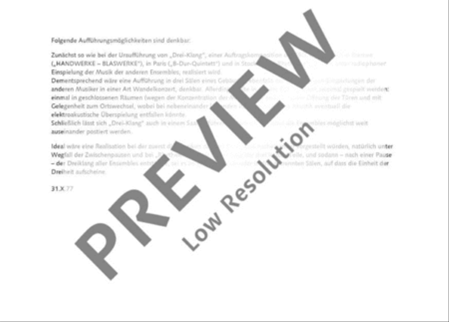 Drei-Klang Score scores gallery preview page 5