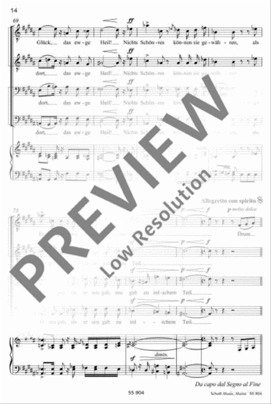An Mozart TTBB scores gallery preview page 15