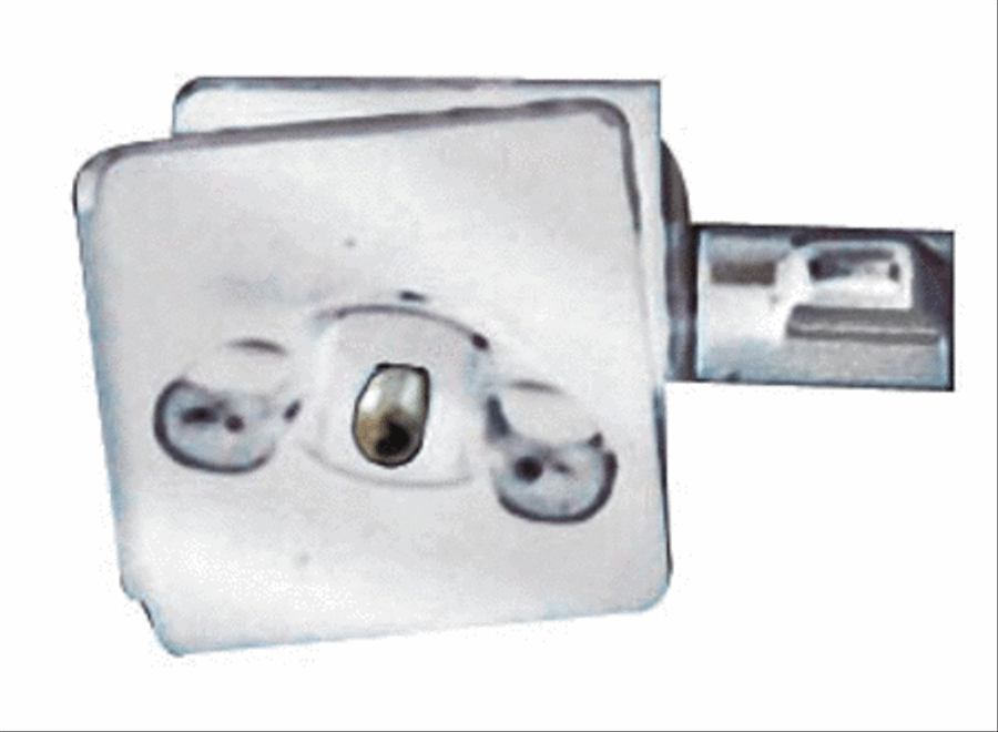 Agogo Bell Mounting Bracket - Chrome