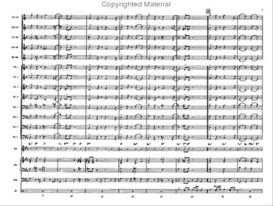 And The Angels Swing Jazz Ensemble scores gallery preview page 3