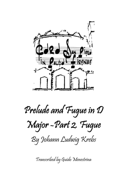 Johann Ludwig Krebs - Prelude and Fugue in D Major - Fugue image number null