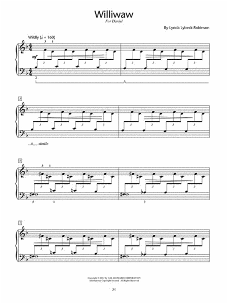 Alaska Sketches Alaska Sketches Piano Method scores gallery preview page 6