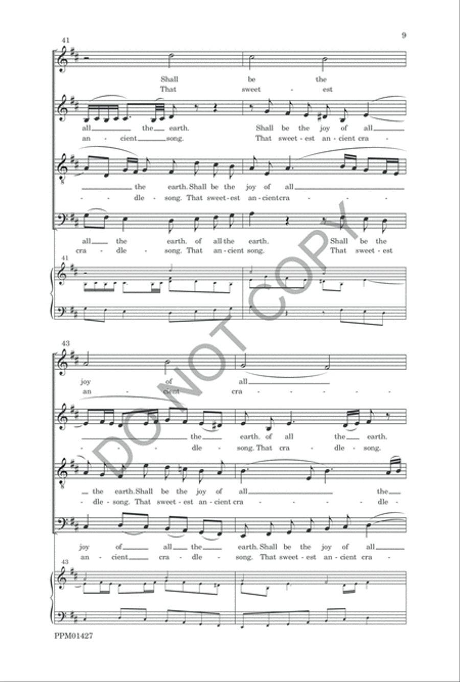 From Heaven Above to Earth I Come 4-Part scores gallery preview page 12